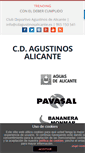 Mobile Screenshot of cdagustinosalicante.es